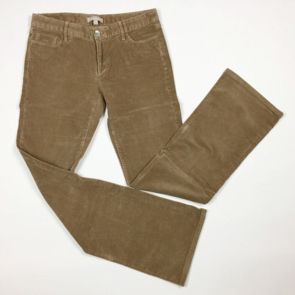 Banana Republic Light Brown Tan Corduroy Flare Bell Bottom Pants